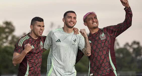 La Selección Mexicana presentó las nuevas playeras que usarán en la próxima Copa América