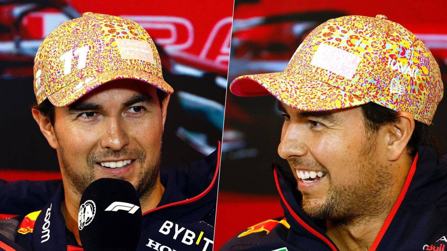 Red Bull lanza gorra especial para el GP de Japón y las de Checo Pérez se agotaron al instante