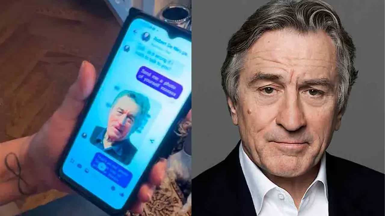 Abuelita pensó que hablaba con Robert De Niro y su nieta la salva de una estafa segura