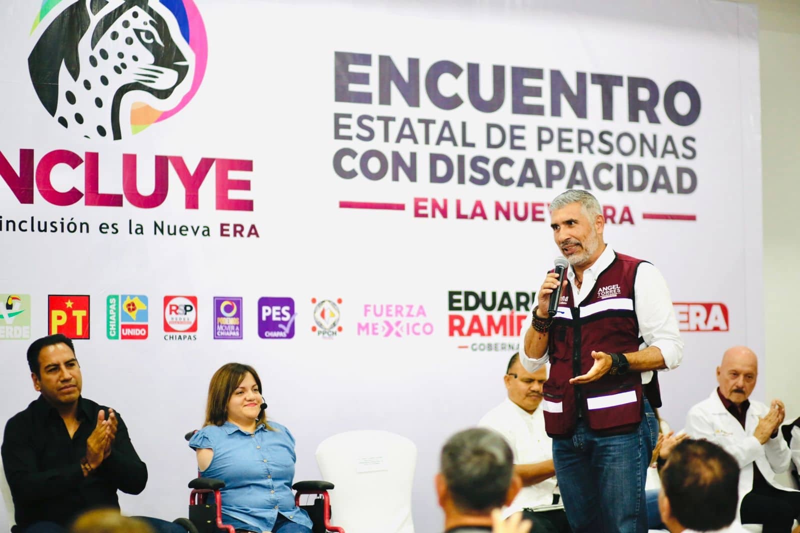 El Plan Tuxtla 4T propone más oportunidades para las personas con discapacidad: Ángel Torres