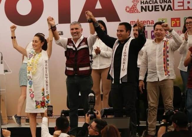 Claudia Sheinbaum, Eduardo Ramírez y Ángel Torres, un proyecto ganador