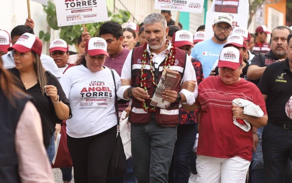 Las colonias de Tuxtla van a estar seguras: Ángel Torres