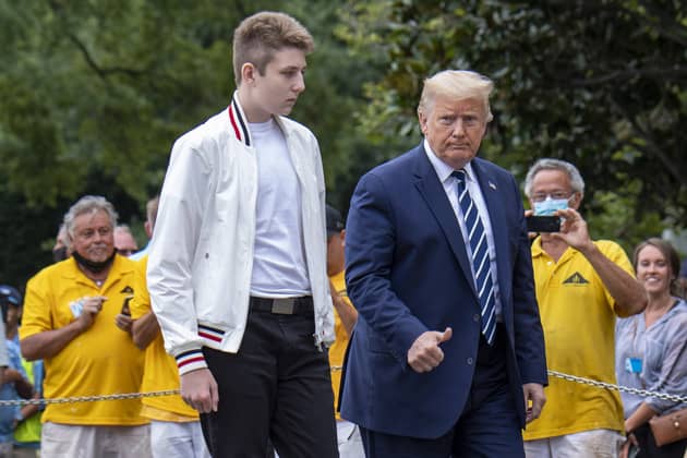 Barron Trump, hijo del expresidente de EU y de Melania, será delegado en la convención republicana