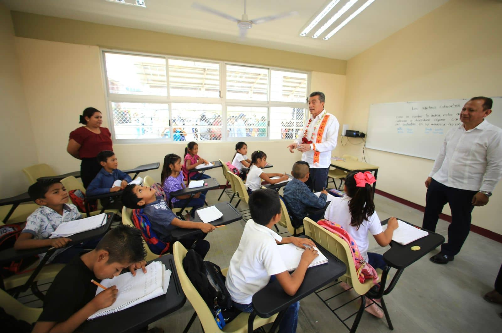 Primaria “18 de Marzo”, de Ixtapa, reconvertida con espacios escolares dignos, seguros y funcionales