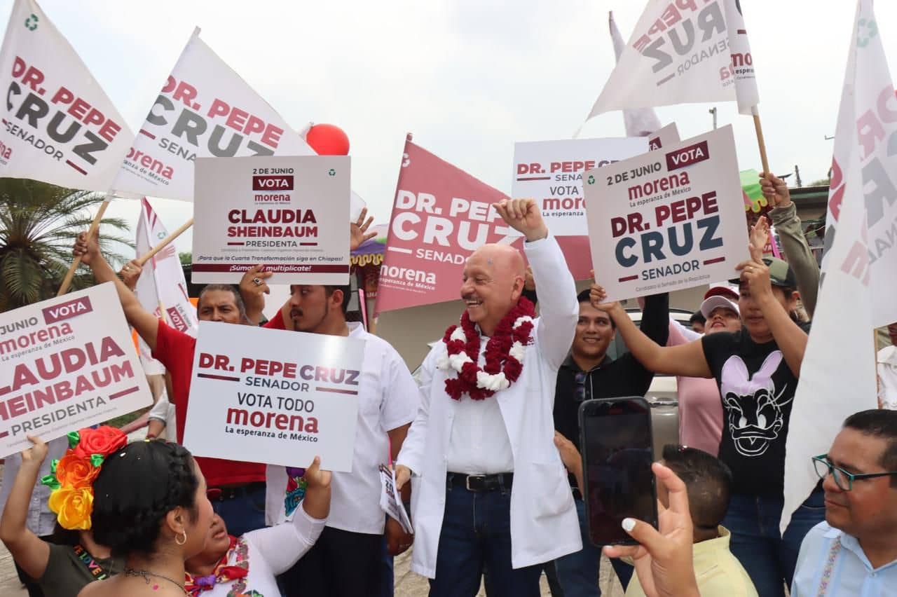 MMorena, el movimiento más importante que seguirá avanzando firme con la voluntad y respaldo del pueblo: Dr. Pepe Cruz