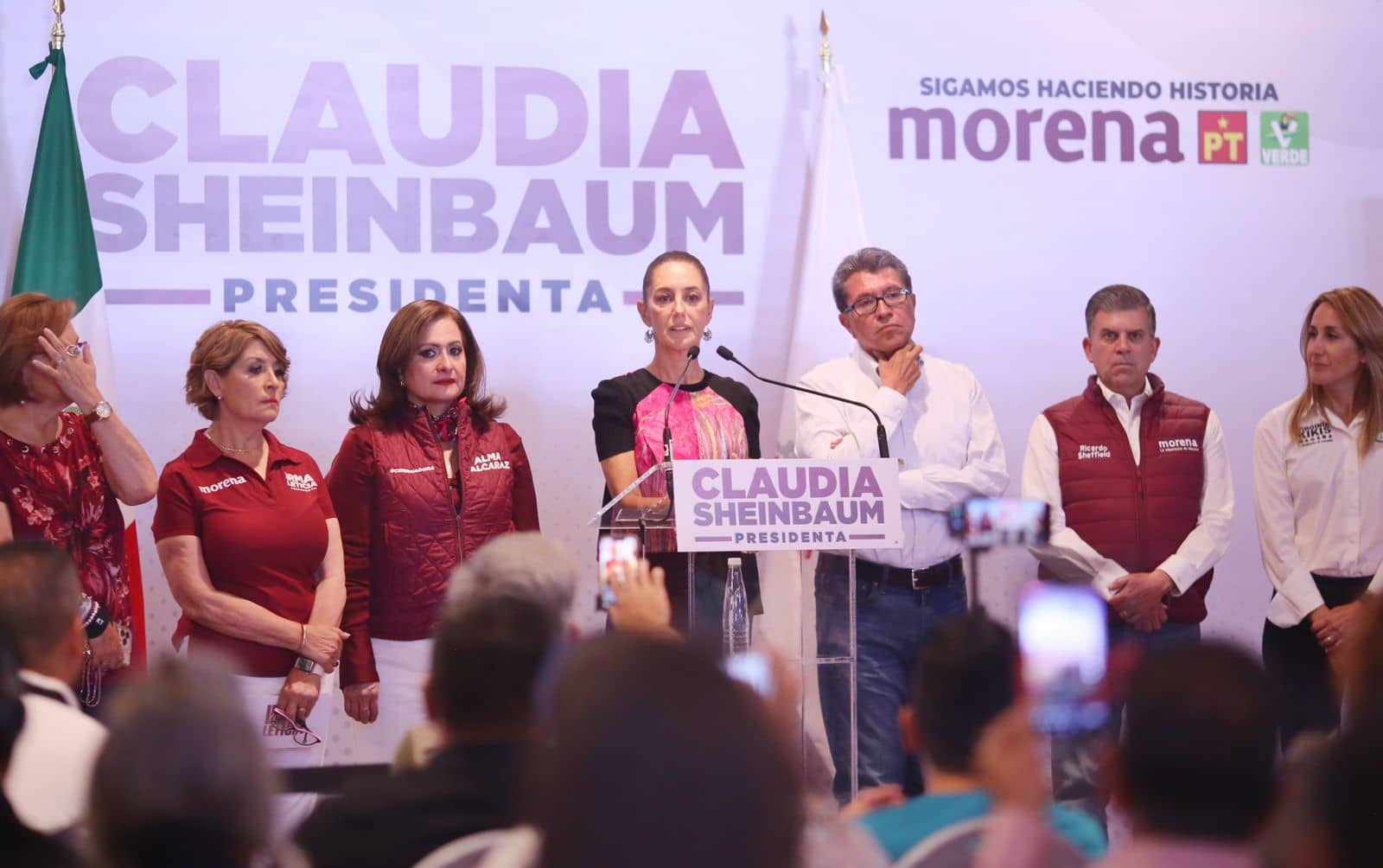 Se está cometiendo un delito electoral en Guanajuato: Claudia Sheinbaum denuncia compra de votos por parte del gobierno del estado