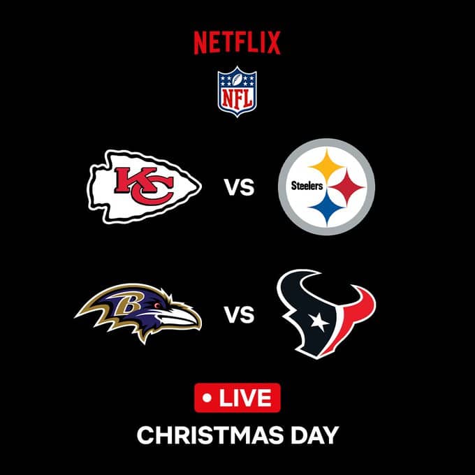 Estos partidos de la NFL se verán sólo por streaming