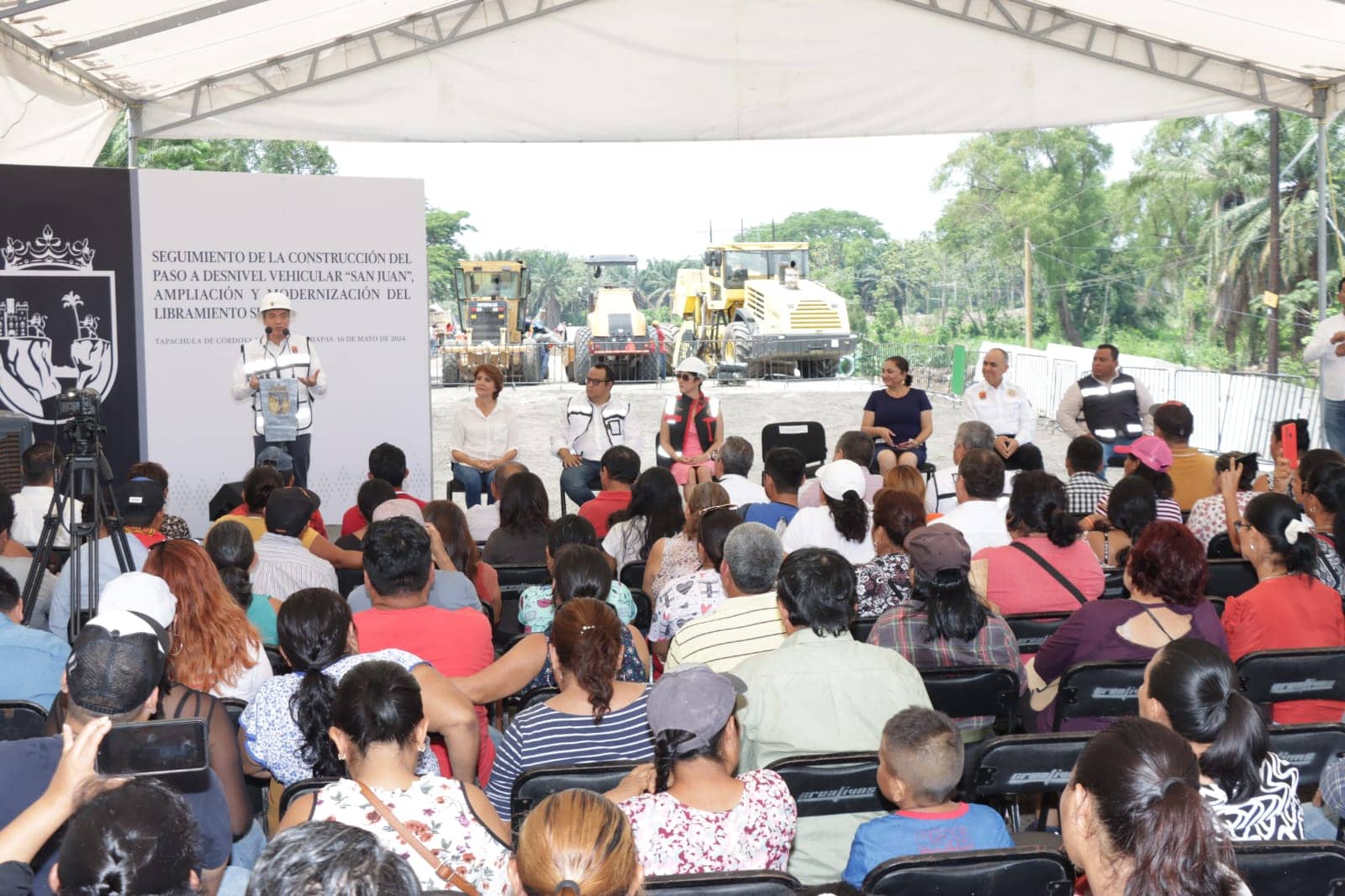 En Tapachula, constatan avances en la modernización del Libramiento Sur