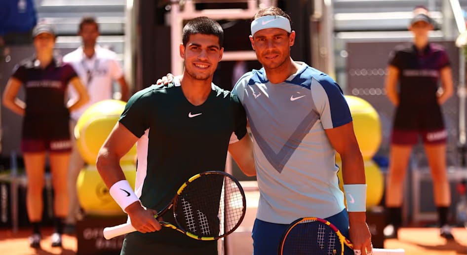 Rafa Nadal y Carlos Alcaraz jugarán juntos en los Juegos Olímpicos de París 2024