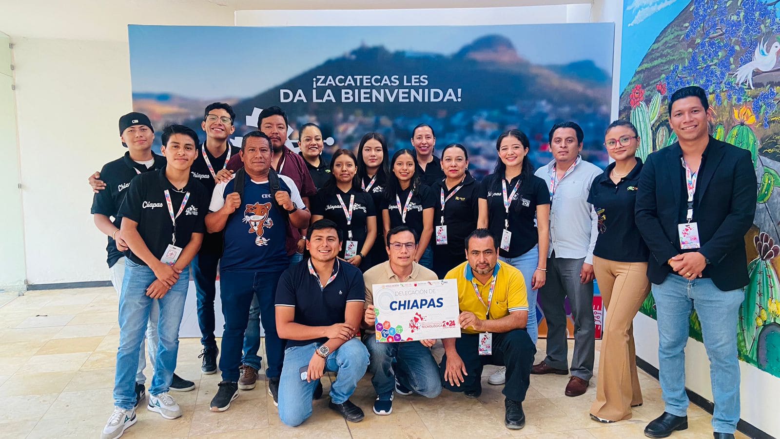 Alumnas y alumnos del CECyTE Chiapas participan en Concurso Nacional de Creatividad e Innovación Tecnológica, en Zacatecas