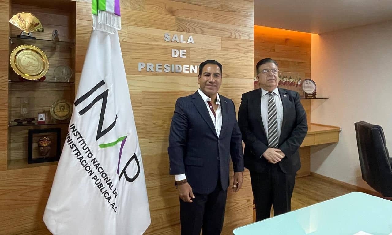 Eduardo Ramírez se reúne con el presidente del INAP