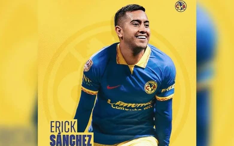 Erick Sánchez refuerza al América… y muestra el nuevo uniforme