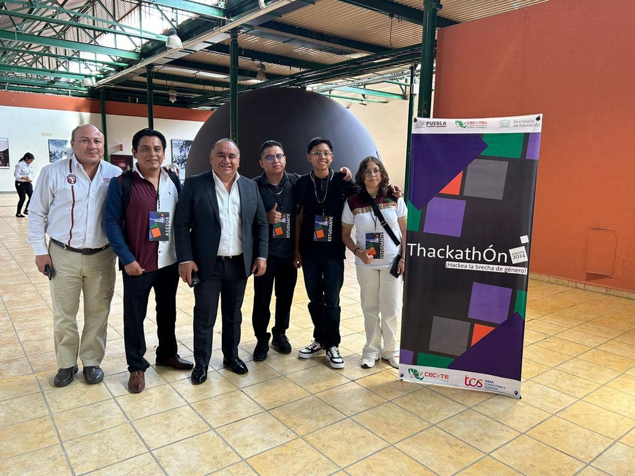 CECyTE-TBC Chiapas participa en Thackathon 2024,en Puebla