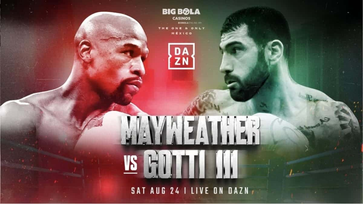 Floyd Mayweather Jr vs John Gotti III: los precios de locura para ver la pelea en Ciudad de México