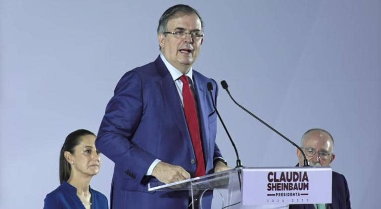 Marcelo Ebrard solicita licencia en el Senado de la República