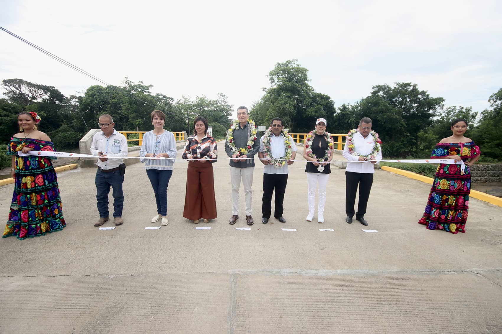 Con reconstrucción de Puentes, Rutilio Escandón lleva justicia social a localidades de Villa Comaltitlán y Huixtla