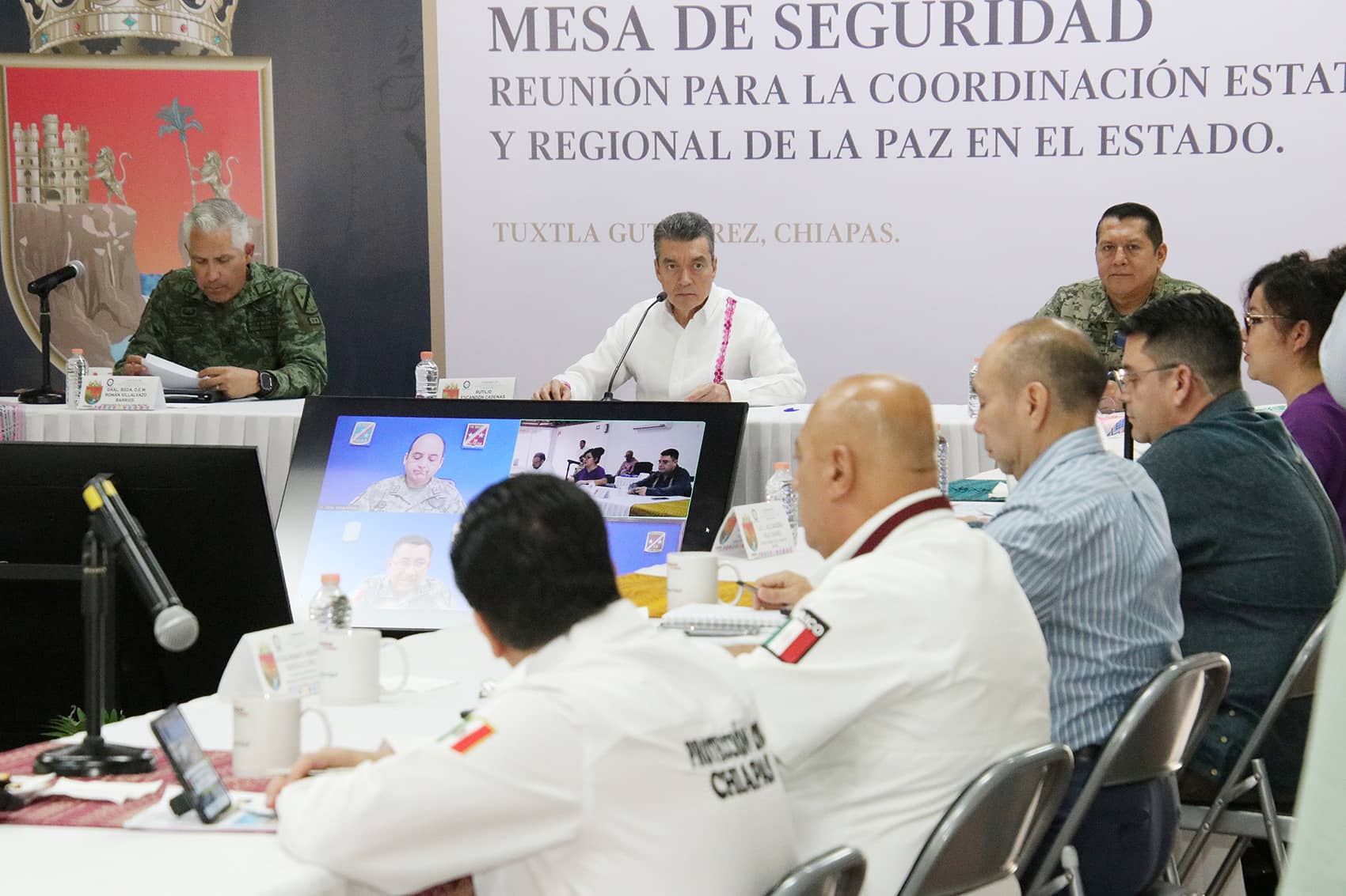 Familias de Tila están retornando a sus hogares; prevalece la armonía y la tranquilidad social: Rutilio Escandón