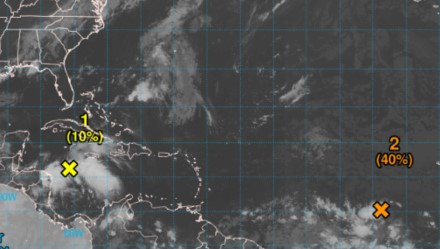 Se forma la depresión tropical Dos, se convertirá en el huracán 'Beryl'