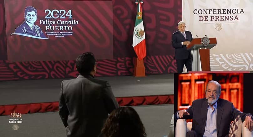 AMLO explica por qué se reunió con Carlos Slim: “Hemos tenido dos o tres diferencias”