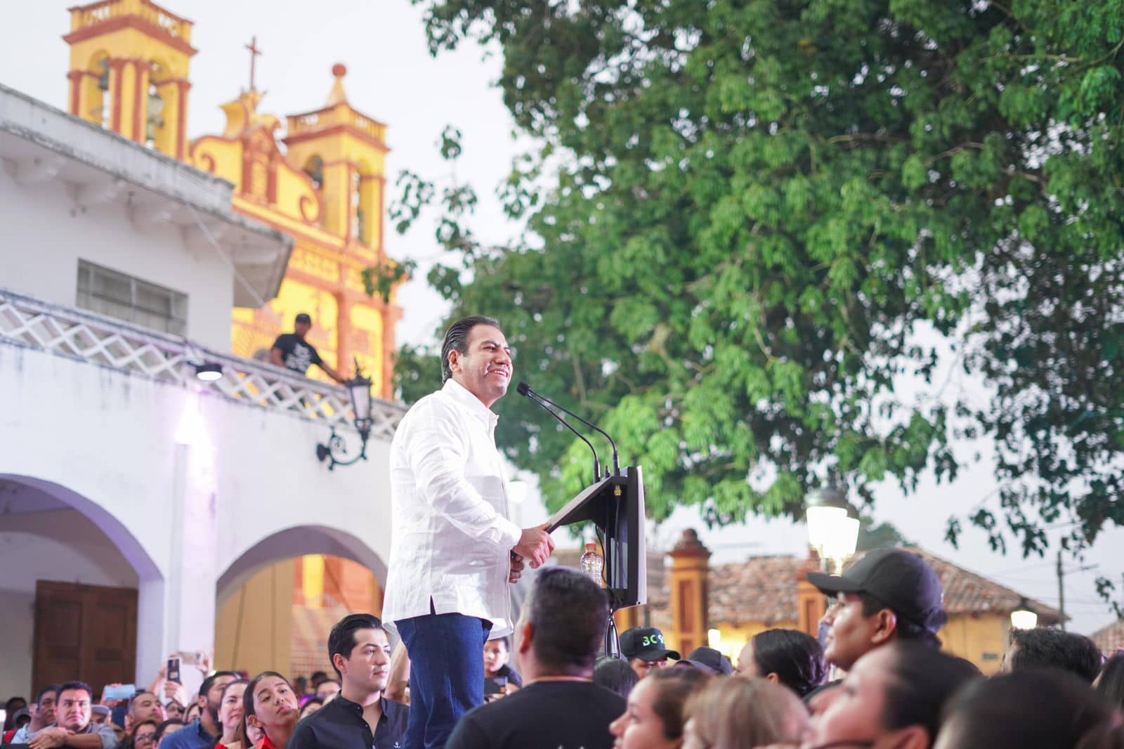 Desde la tierra que lo vio nacer, agradece Eduardo Ramírez por su triunfo como gobernador