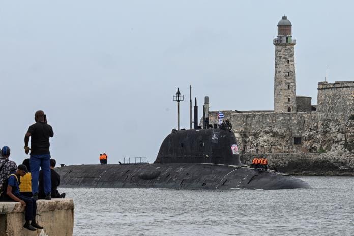 Arriba a Cuba destacamento naval ruso con submarino nuclear