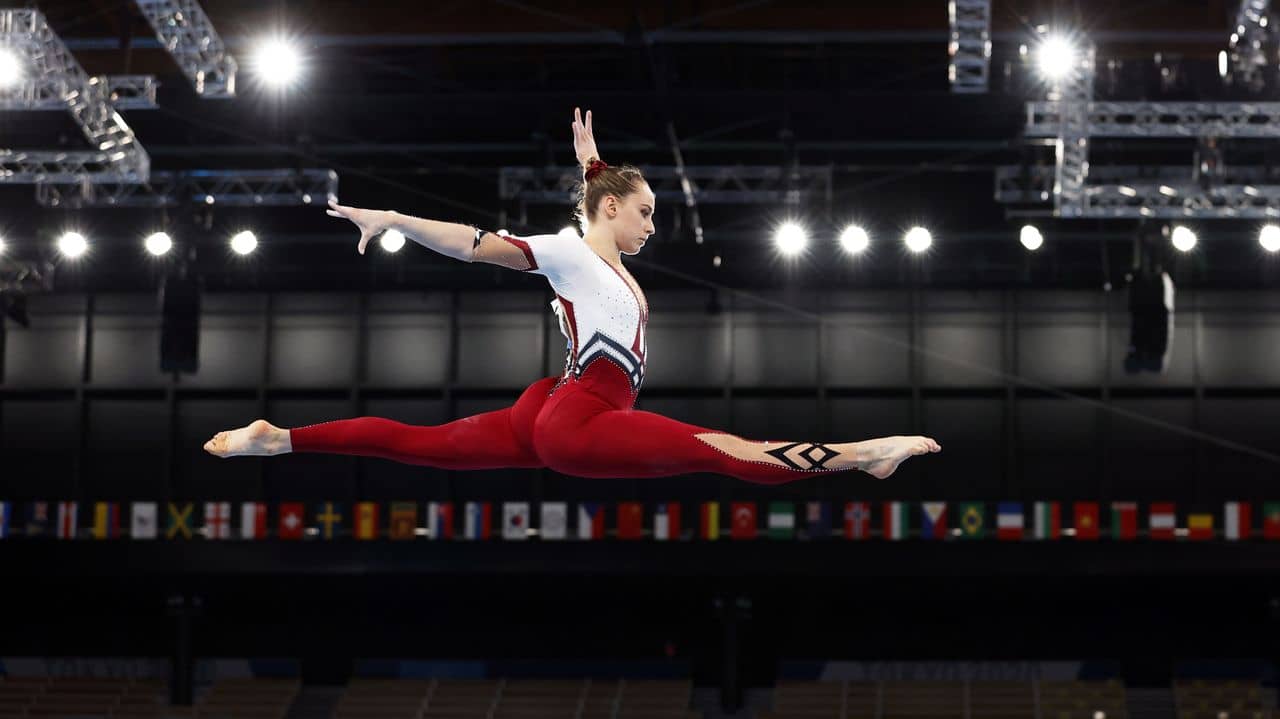 Gimnastas de Alemania prefirieron entrenar con ‘unitardos’ en los Juegos de París.