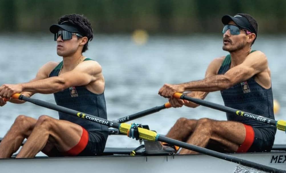 ¡Con todo! La pareja mexicana de Remo hace gran repechaje y califica a semifinales