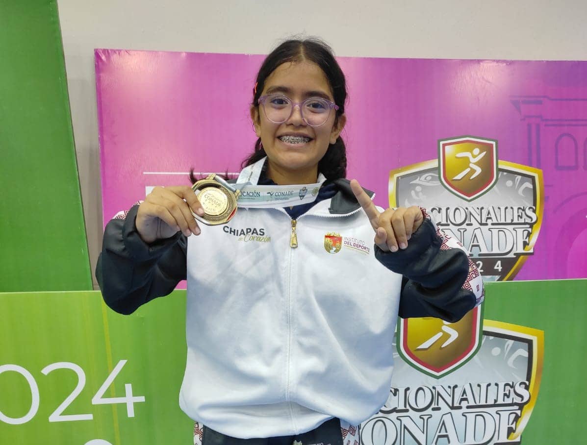 Con medalla de oro en Tenis de Mesa cierra Chiapas su participación en los Nacionales Conade 2024