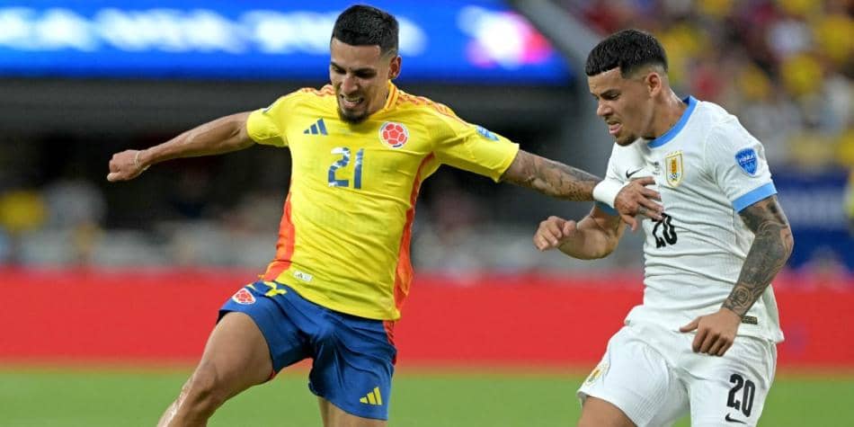 ¡Colombia vuela la Final de Copa América! Resistió y venció a Uruguay