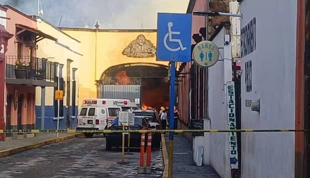 Reportan nuevo estallido en empresa José Cuervo; hay una gran columna de humo