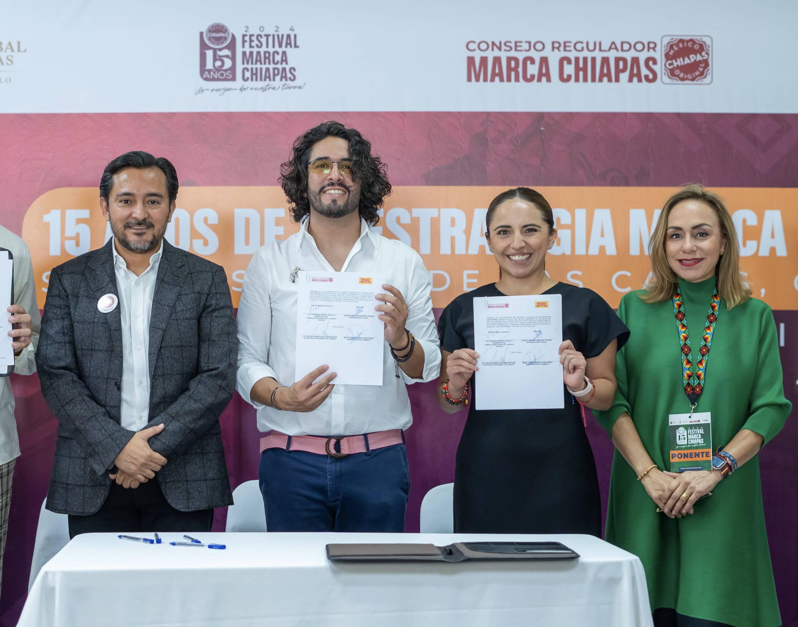 DHL Express México y Marca Chiapas firman convenio de colaboración