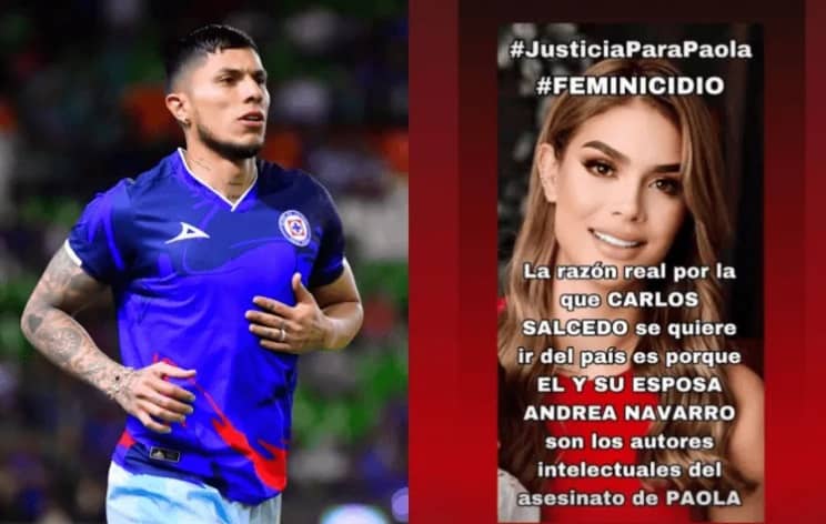 Madre de Carlos Salcedo acusa al jugador de Cruz Azul de ser parte del asesinato de su hermana Paola