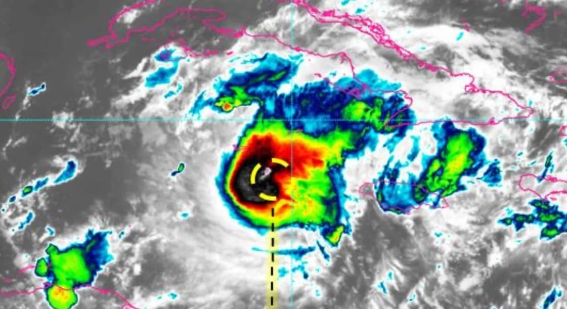 Huracán Beryl: ¿Cuánto mide el ojo del fenómeno meteorológico?