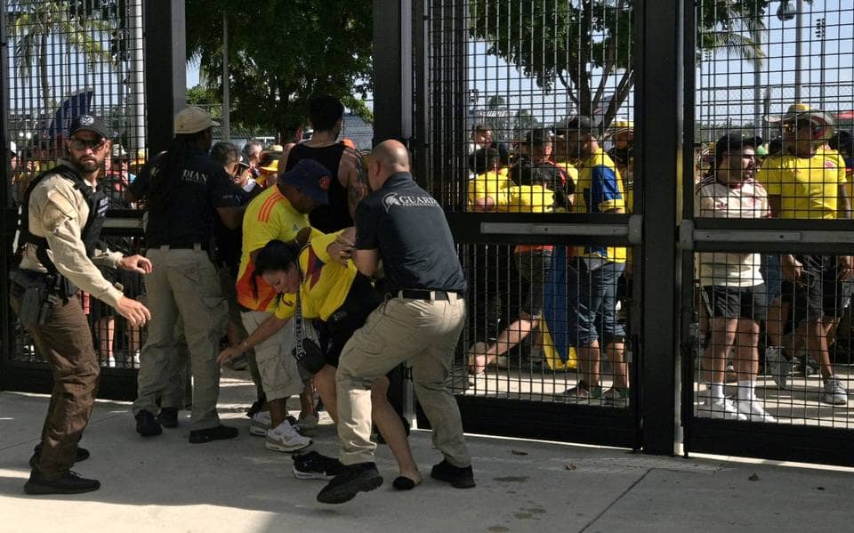 Caos en Final de Copa América 2024 deja aficionados lesionados