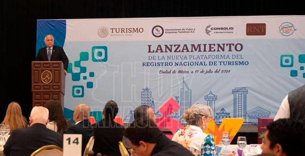 Arrancan el Registro Nacional de Turismo; plataforma y aplicación móvil