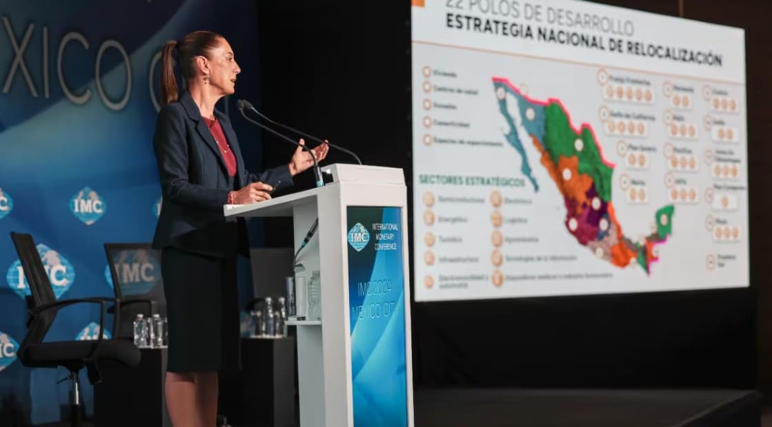 IP quiere invertir en México: Sheinbaum; reunión con la Conferencia Monetaria Internacional