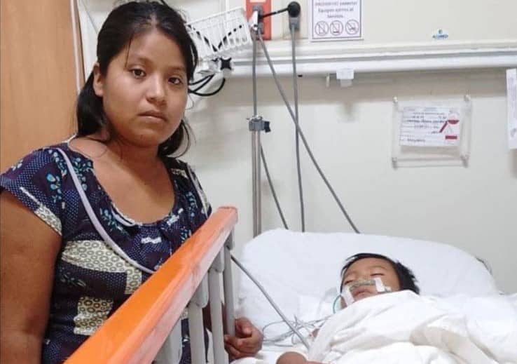 Niño con quemaduras sin tratamiento adecuado por cierre de instalaciones del DIF Chiapas