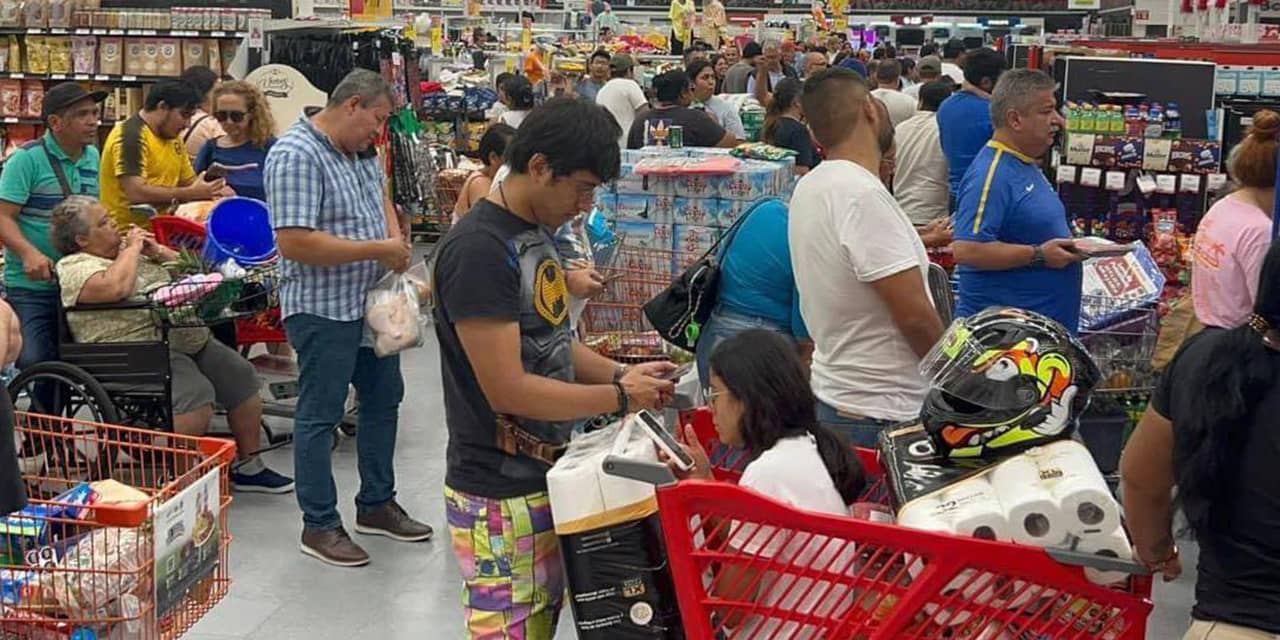 Huracán Beryl se acerca: Quintana Roo se prepara con compras de pánico