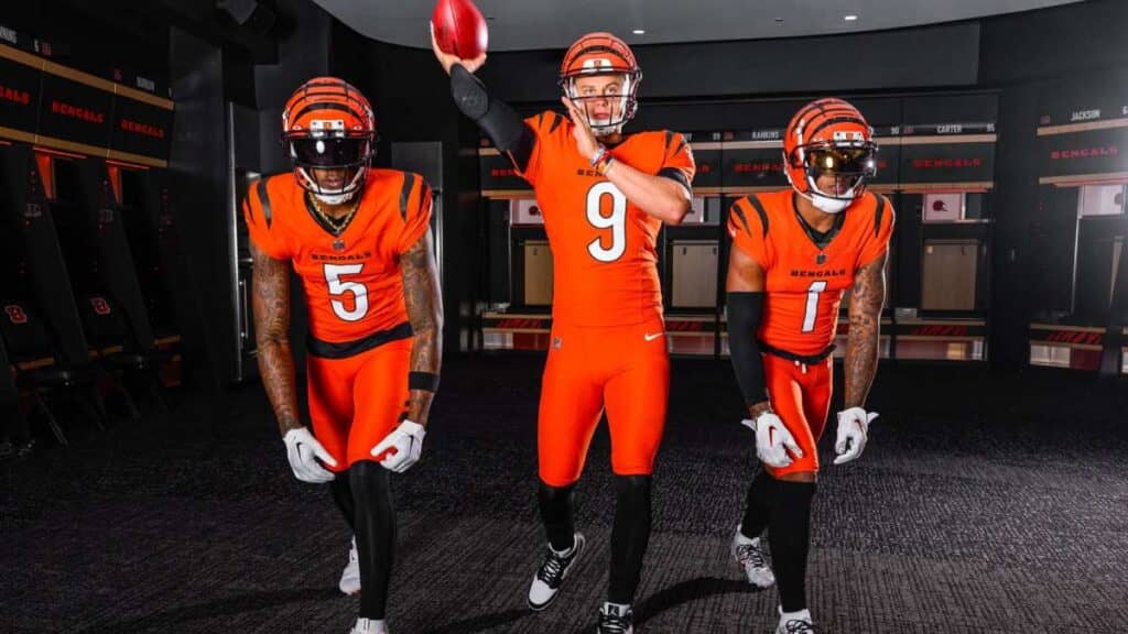 Los Bengals de Cincinnati realizan modificación histórica en su uniforme