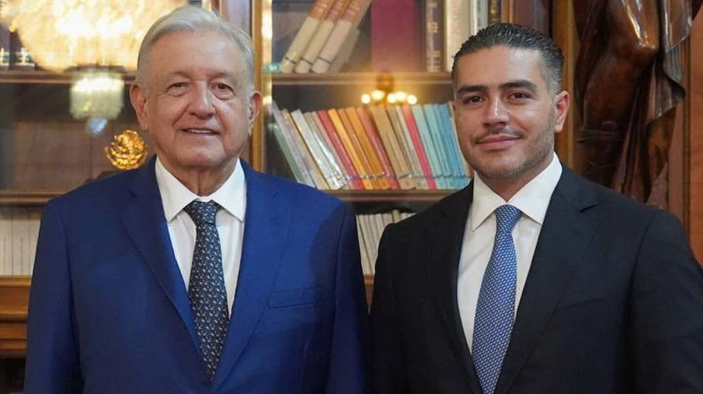 AMLO y Harfuch tratan plan de seguridad en gobierno de Sheinbaum