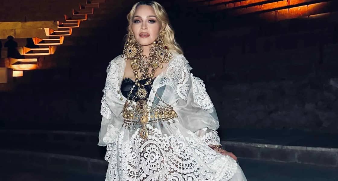 Madonna festeja sus 66 años en Pompeya