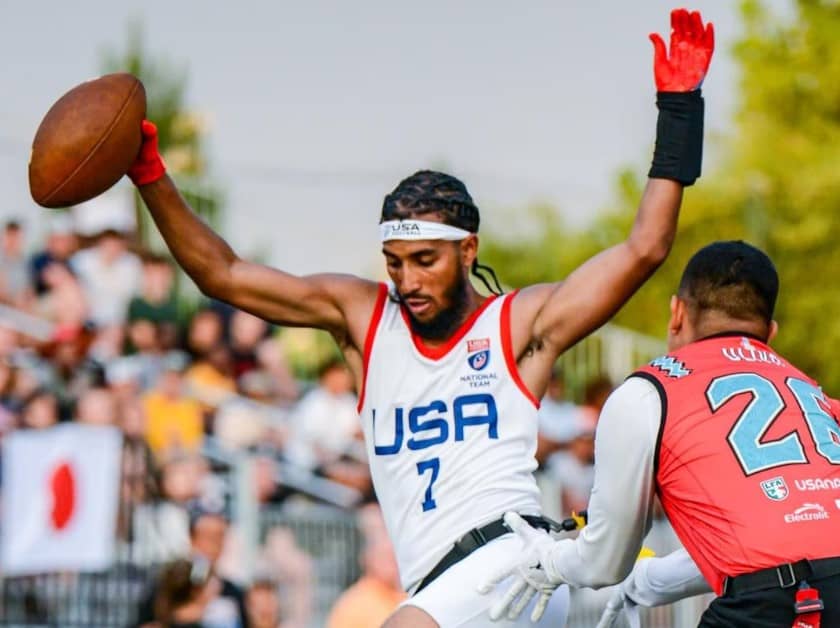 Campeón de flag football molesto por intromisión de jugadores NFL