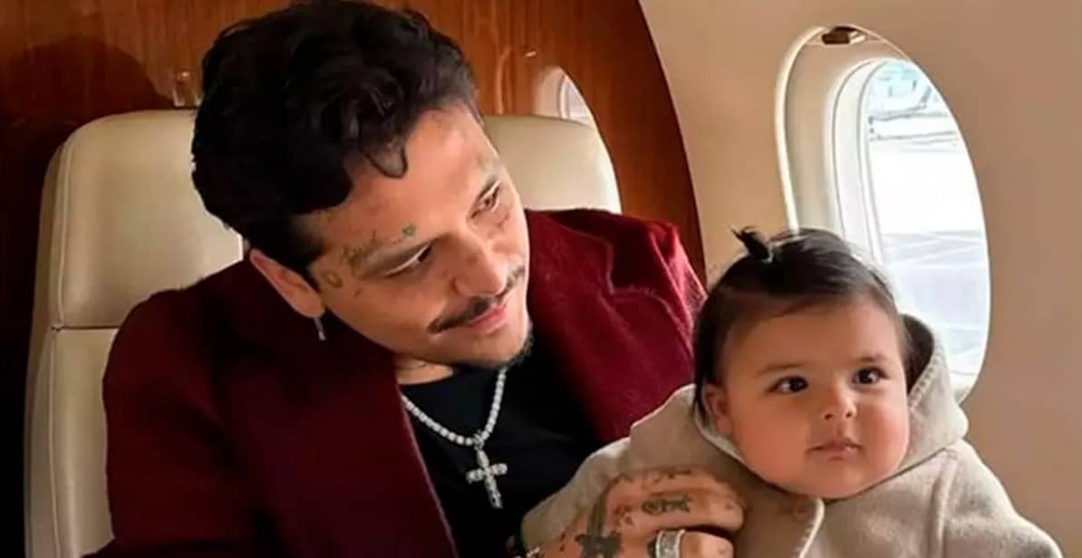 Christian Nodal se habría reencontrado con Inti, su hija, tras realizar un viaje a Argentina