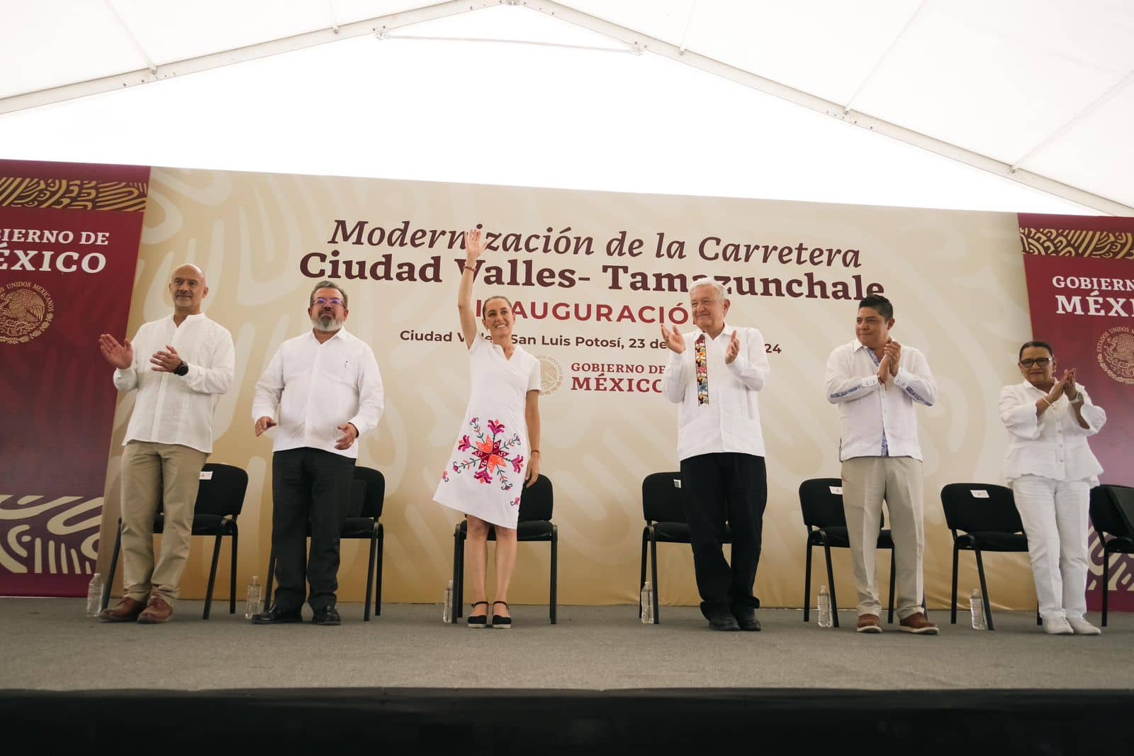 Continuar con la Cuarto Transformación quiere decir seguir apoyando a la Huasteca Potosina: Claudia Sheinbaum