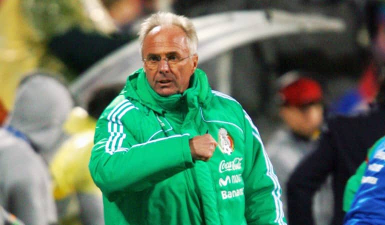 Cómo fue el paso de Sven-Göran Eriksson en Selección Mexicana?