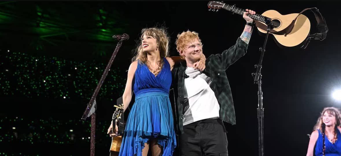 aylor Swift y Ed Sheeran hacen enloquecer Londres en el primero de los 5 shows en Wembley