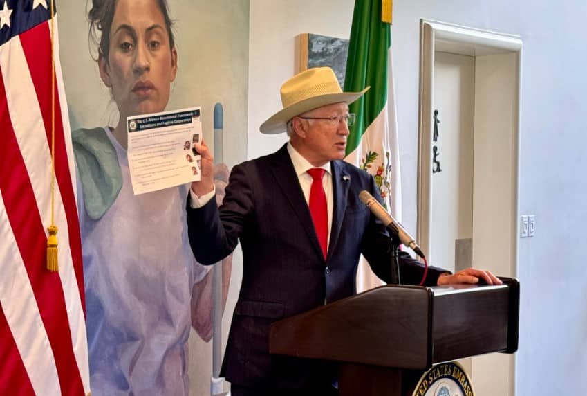 'El Mayo' Zambada fue llevado a la fuerza a Estados Unidos: Ken Salazar