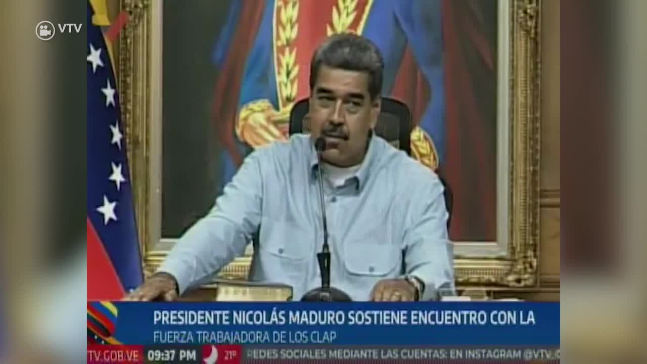 Maduro estalla contra EU y le pide 