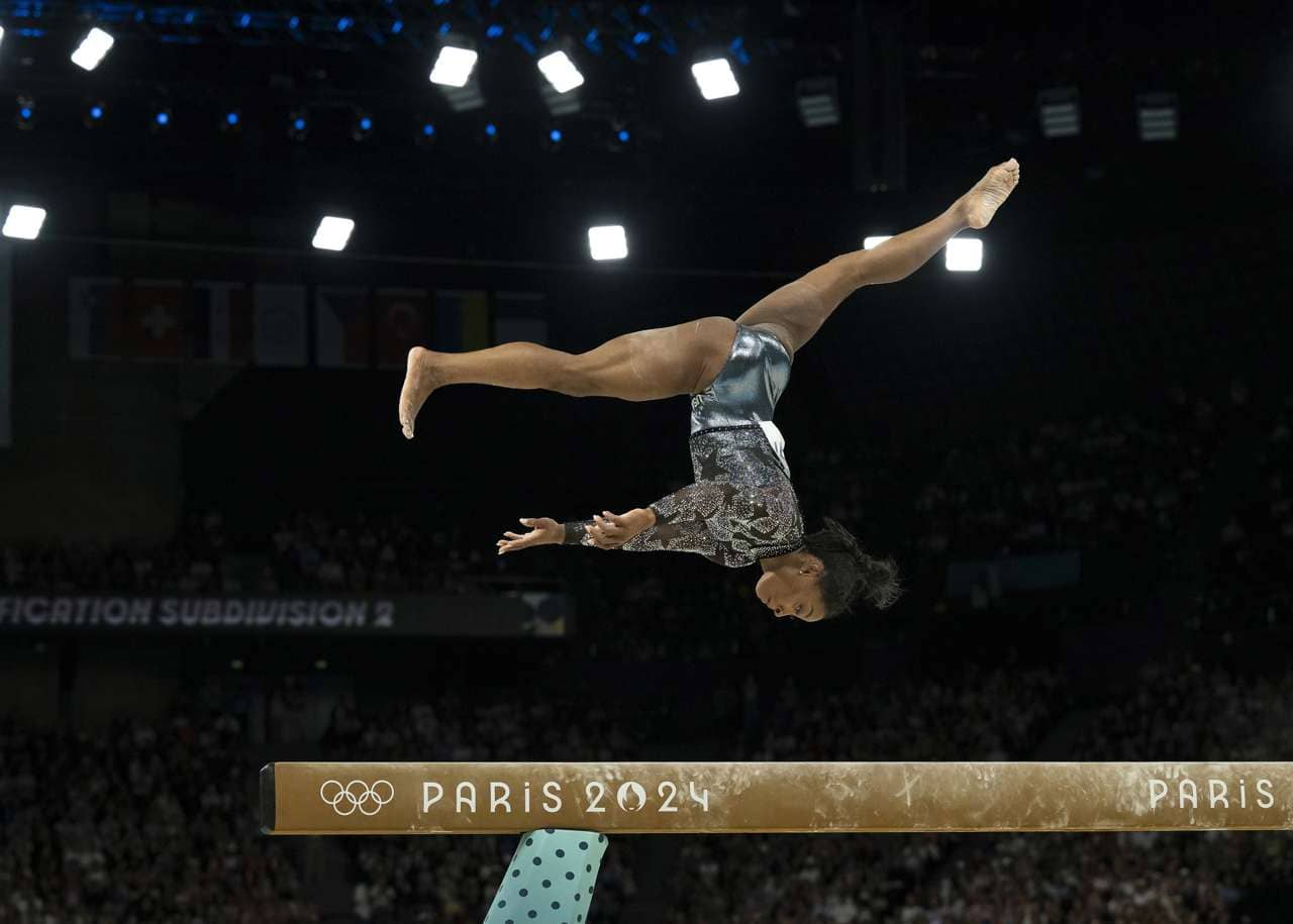 Simone Biles gana su segunda medalla de oro en los Juegos Olímpicos de París