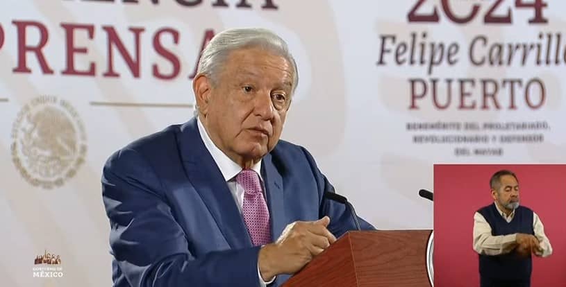 AMLO pide a senadores de oposición que aprueben reforma judicial… y no se dejen presionar por Claudio X. González